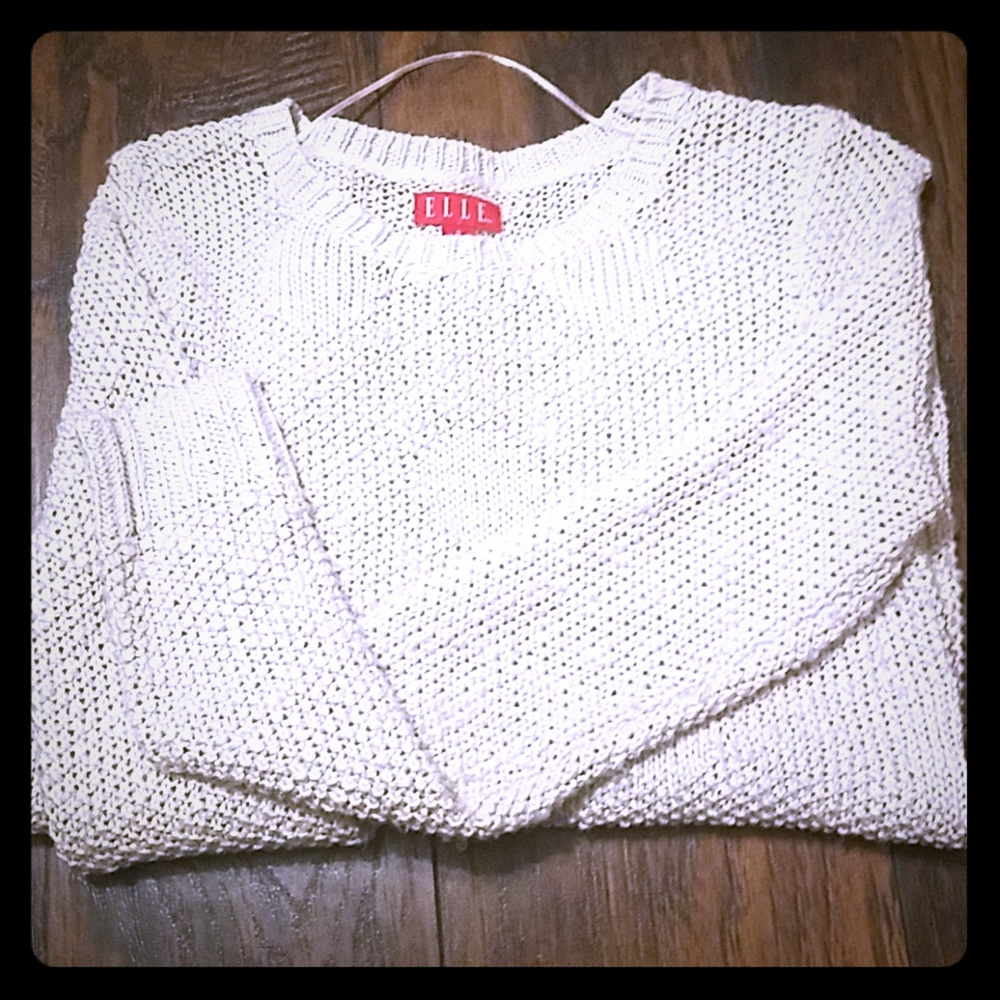 Elle sparkly knitted sweater